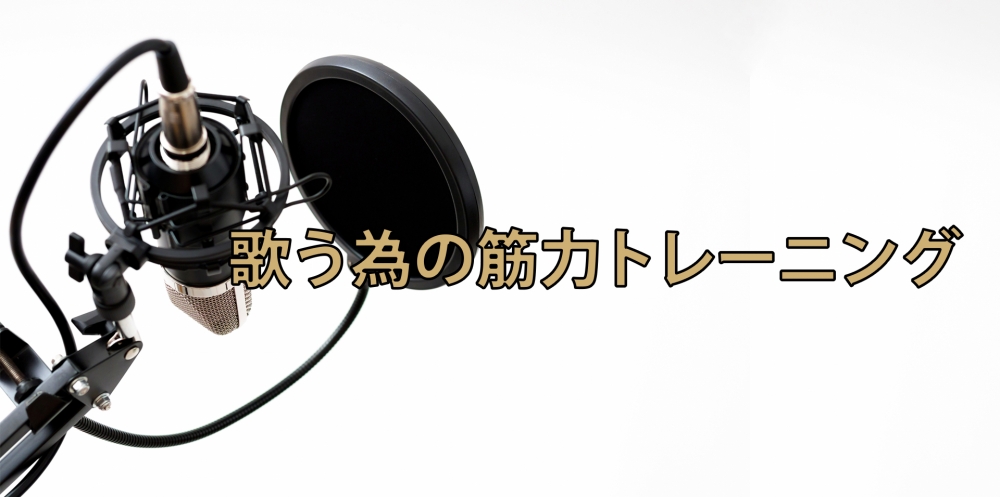 【動画】ボーカリストの為の筋トレ~プランクトレーニング~